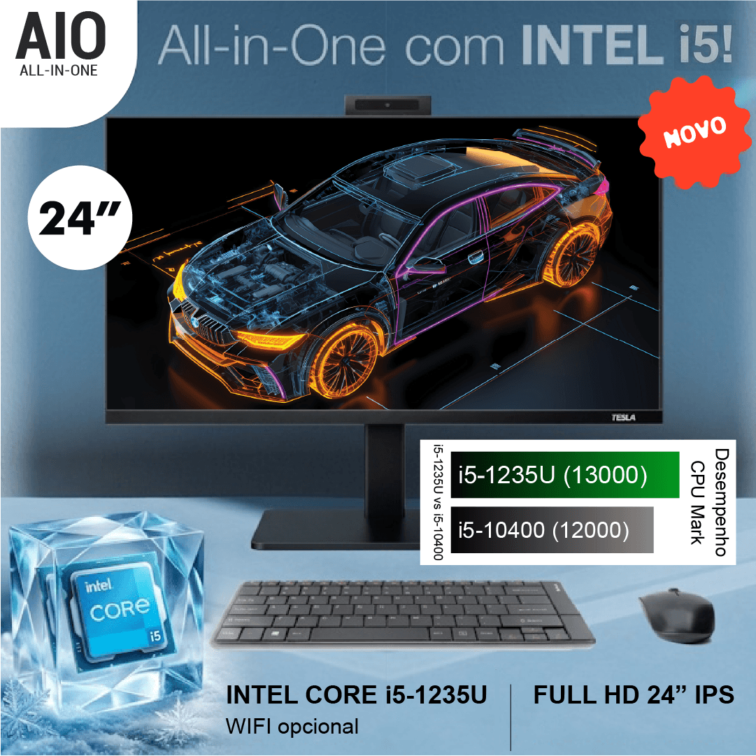 Computer All-in-One - AIO-24-i5-1235