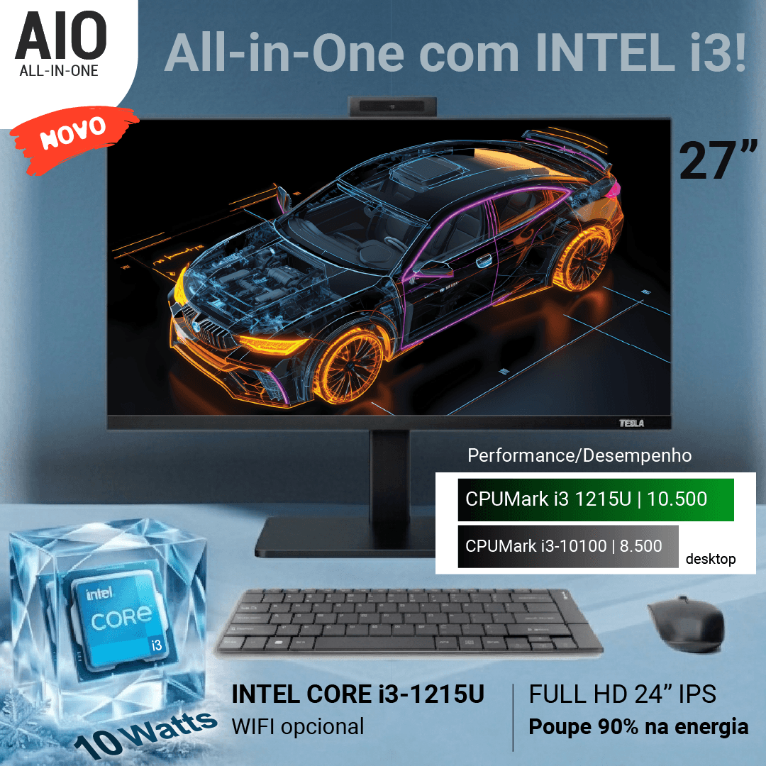 Computer All-in-One - AIO-27-i3-1215